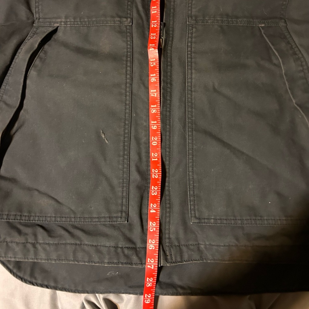 Carhartt Quick Duck Jefferson Traditional Jacket Size XL Reg Thinsulate Black - Picture 4 of 11